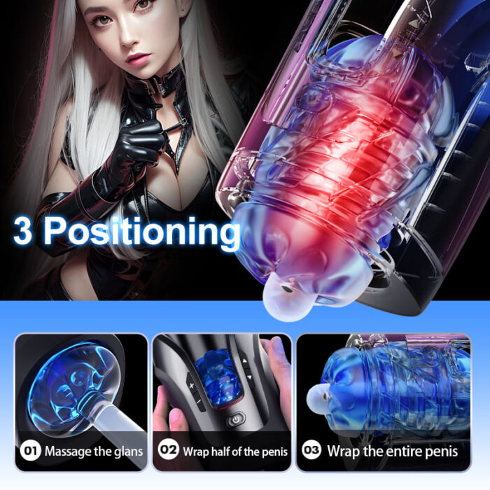 LETEN Automatic Male Masturbator 10 Vibration Thrusting Modes Mens Penis Stroker