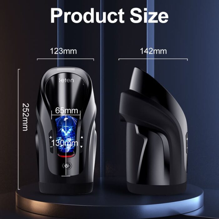 LETEN Automatic Male Masturbator 10 Vibration Thrusting Modes Mens Penis Stroker