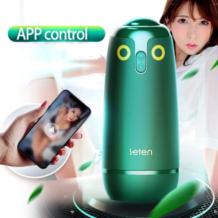 LETEN Automatic Male Masturbator Sex Toys for Men with APP Control 6 Intelligent Interactive Modes Voice Male Stroker