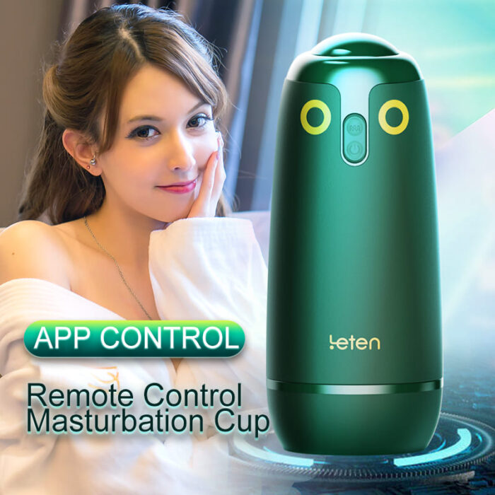 LETEN Automatic Male Masturbator Sex Toys for Men with APP Control 6 Intelligent Interactive Modes Voice Male Stroker