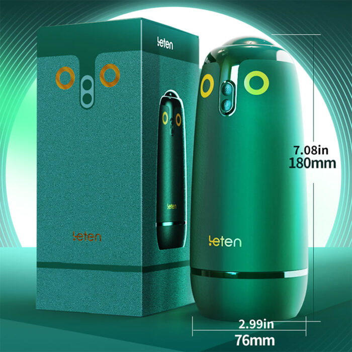 LETEN Automatic Male Masturbator Sex Toys for Men with APP Control 6 Intelligent Interactive Modes Voice Male Stroker