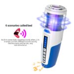LETEN Automatic Male Masturbator with 5 Speeds 5 Frequency Rotating & 6 Scenes 3D Textured Male Stroker