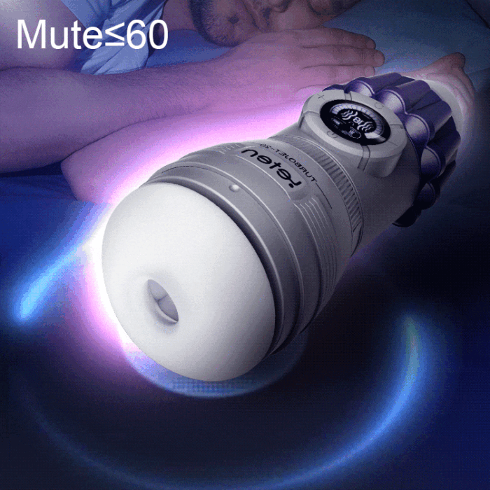 LETEN Deep Sucking Vibration Male Masturbator Simulate Fleshy Skin Adult Toys Pocket Pussy Stroker
