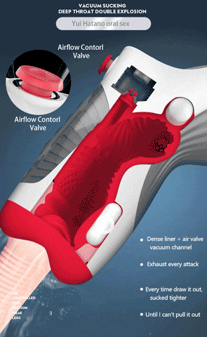 Leten 3 Vibration 7 Frequency Male Masturbator with Dual Motors Deepthroat Sucking Blowjob Toy