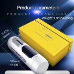 Leten A380 2ND Automatic Male Masturbator with 10 Function Telescopic Vibration Hands Free Voice Sex Machine