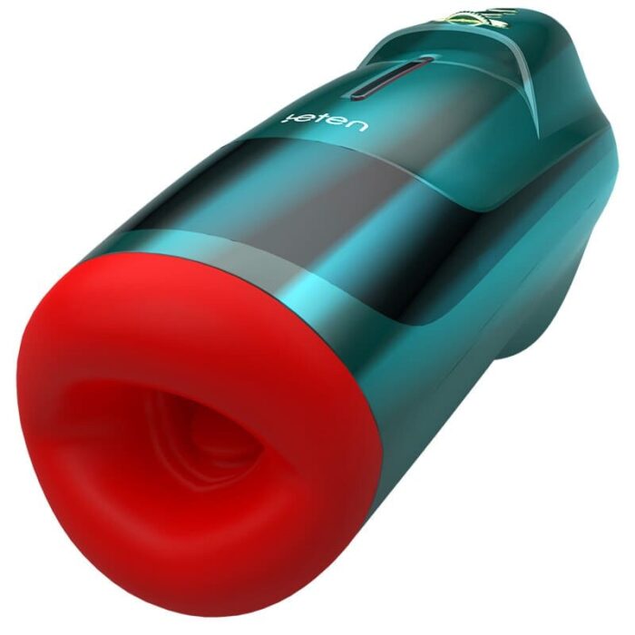 Leten Blowjob III Automatic Male Masturbator with Stepless Speed Voice Heated Deep Thorat Oral Male Stroker