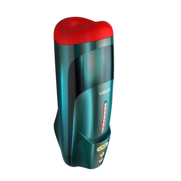 Leten Blowjob III Automatic Male Masturbator with Stepless Speed Voice Heated Deep Thorat Oral Male Stroker