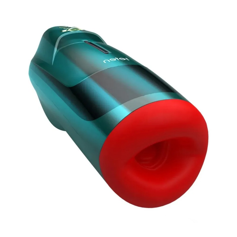 Leten Blowjob III Automatic Male Masturbator with Stepless Speed Voice Heated Deep Thorat Oral Male Stroker
