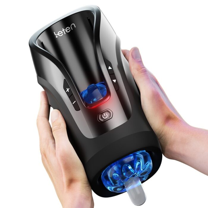 LETEN Automatic Male Masturbator 10 Vibration Thrusting Modes Mens Penis Stroker