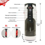Leten Future Pro 708 Pro Automatic Male Masturbator with 10 Sucking High-Speed Rotating Heating Thrusting Masturbator