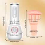 Leten SM240 Male Masturbator with Heating & Voice, 10 Vibrating & Sucking Modes Male Stroker