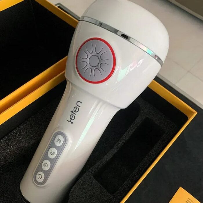Leten SM240 Male Masturbator with Heating & Voice, 10 Vibrating & Sucking Modes Male Stroker