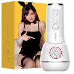 Leten SM240 Male Masturbator with Heating & Voice, 10 Vibrating & Sucking Modes Male Stroker