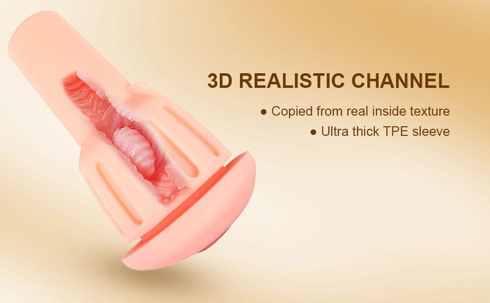 Leten SM240 Male Masturbator with Heating & Voice, 10 Vibrating & Sucking Modes Male Stroker