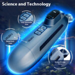 LETEN Submarine Fully Automatic Male Masturbator with 7 Vibration 3 Thrusting Modes Voice Masturbation Cup