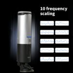 Leten X9 3RD Automatic Male Masturbator - 10 Frequency Vibrations Sex Toys for Men with Suction Cup Base