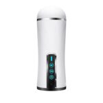 Lovesvibe 10 Vibrating Deep Throat Oral Sex Automatic Male Masturbator Silicone Sex Toys for Men