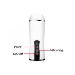 Lovesvibe 10 Vibrating Deep Throat Oral Sex Automatic Male Masturbator Silicone Sex Toys for Men