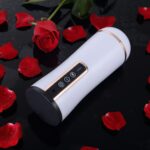 Lovesvibe 10 Vibrating Deep Throat Oral Sex Automatic Male Masturbator Silicone Sex Toys for Men