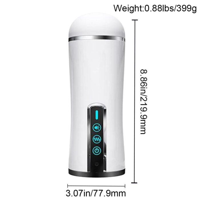 Lovesvibe 10 Vibrating Deep Throat Oral Sex Automatic Male Masturbator Silicone Sex Toys for Men