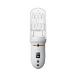 Lovesvibe 10 Vibrations 5 Telescopic Rotation Male Masturbator with LED Display Soft TPE Channel Male Stroker