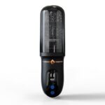 Lovesvibe 10 Vibrations 5 Telescopic Rotation Male Masturbator with LED Display Soft TPE Channel Male Stroker