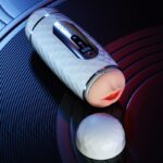 Lovesvibe 12 Vibration Modes Male Masturbator with Voice Interaction Heating Dual Channel Pocket Pussy Sex Machine