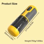 Lovesvibe 3 In 1 Automatic Male Masturbators with 7 Thrusting Rotation Modes Super Powered Male Sex Toys