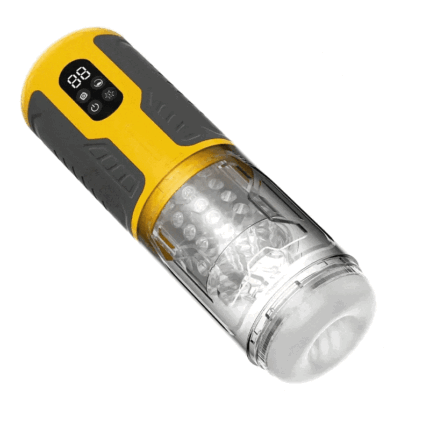 Lovesvibe 3 In 1 Automatic Male Masturbators with 7 Thrusting Rotation Modes Super Powered Male Sex Toys