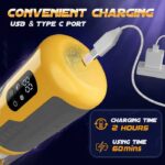 Lovesvibe 3 In 1 Automatic Male Masturbators with 7 Thrusting Rotation Modes Super Powered Male Sex Toys