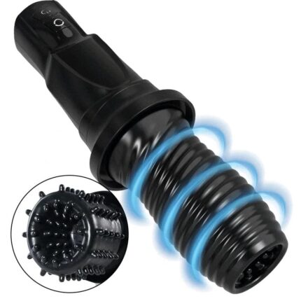 Lovesvibe 360° Wrapped Automatic Male Masturbator with 7 Vibration 7 Rotation Modes for Male Sex Toy