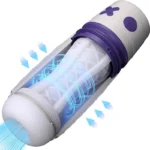 Lovesvibe 4 Vibrating 3 Sucking Male Masturbator with APP Remote Control Penis Sleeve