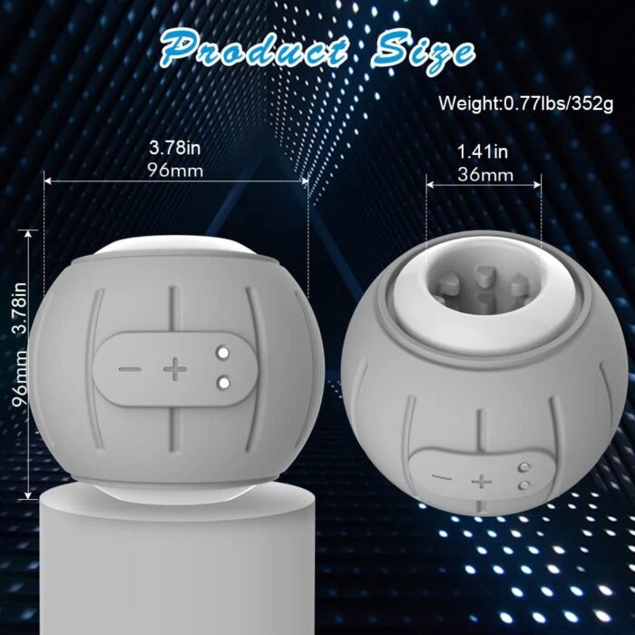 Lovesvibe 6 Powerful Vibrations Male Masturbator Waterproof Mens Sex Toys for Penis Training
