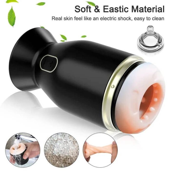Lovesvibe 6 Vibrator Rotation Automatic Male Masturbator Blowjob Simulator Mens Sex Toy