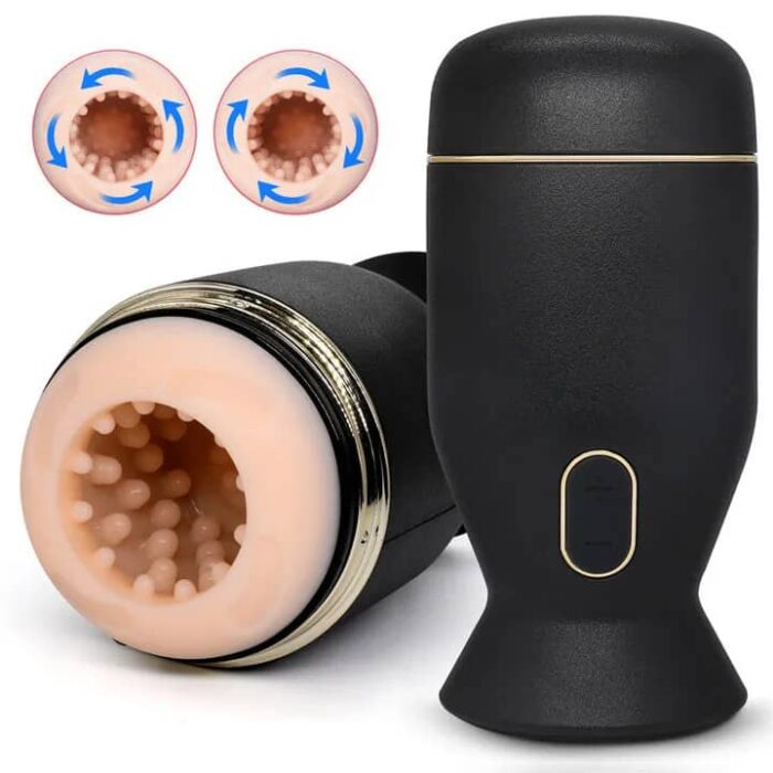 Lovesvibe 6 Vibrator Rotation Automatic Male Masturbator Blowjob Simulator Mens Sex Toy