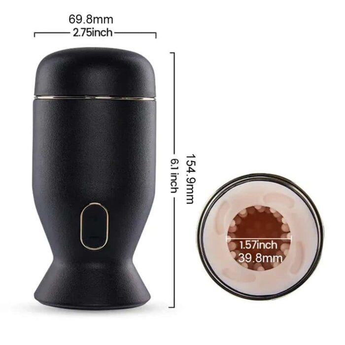 Lovesvibe 6 Vibrator Rotation Automatic Male Masturbator Blowjob Simulator Mens Sex Toy