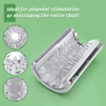 Lovesvibe 7 Rotation & Thrusting Modes Male Masturbator Double Channel 3D Textured Mens Sex Toy
