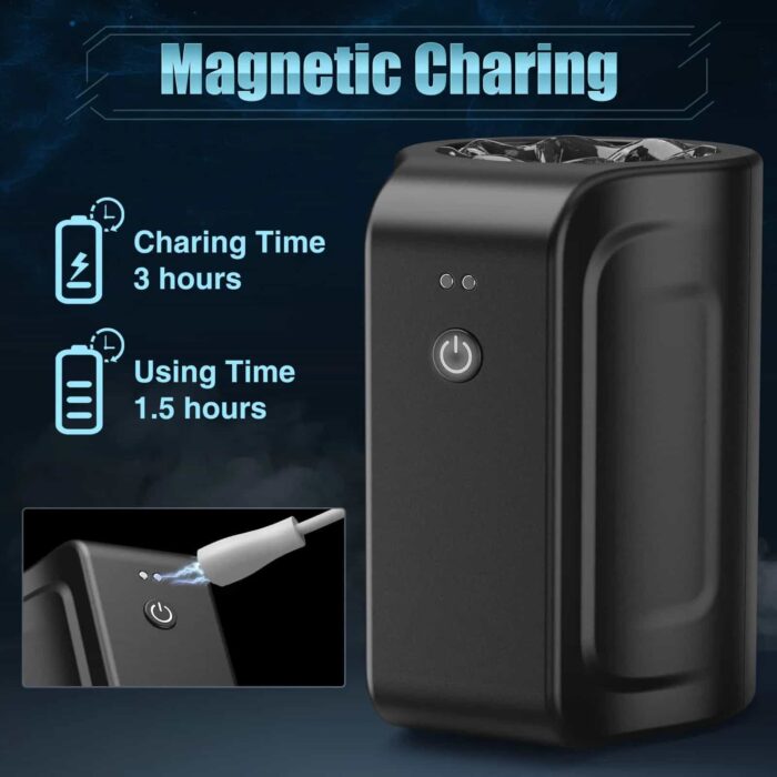Lovesvibe 7 Rotation & Thrusting Modes Male Masturbator Double Channel 3D Textured Mens Sex Toy