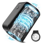 Lovesvibe 7 Rotation & Thrusting Modes Male Masturbator Double Channel 3D Textured Mens Sex Toy