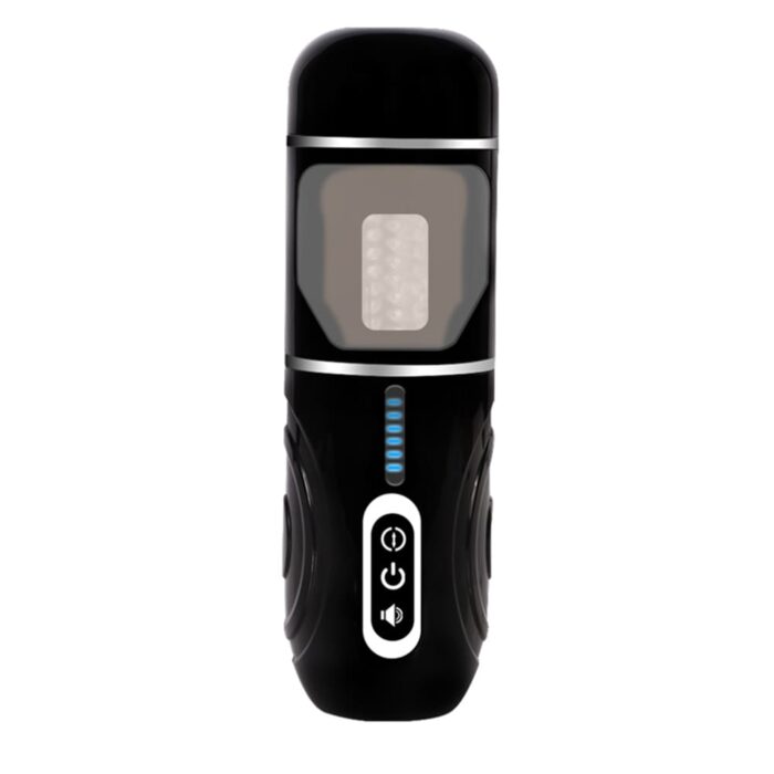Lovesvibe 7 Thrusting Rotation Automatic Male Masturbator Voice Blowjob Toy with Suction Base