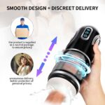Lovesvibe 7 Thrusting Rotation Automatic Male Masturbator Voice Blowjob Toy with Suction Base