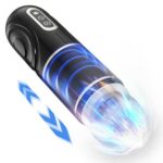 Lovesvibe 7 Thrusting Rotation Automatic Male Masturbator Voice Blowjob Toy with Suction Base