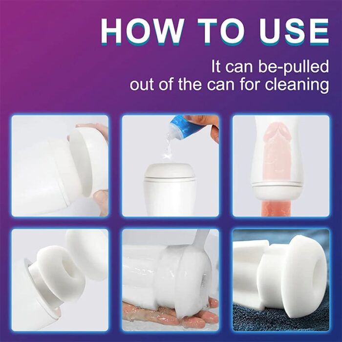 Lovesvibe 7 Vibrating 4 Sucking Automatic Male Masturbator Air Tight Vagina Male Pocket Pussy Blowjob Sex Toys for Men