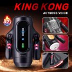 Lovesvibe 9 Telescopic Vibration Male Masturbators With Intelligent LED Display Heating Voice Male Stroker