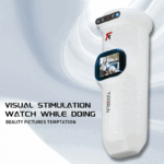Lovesvibe 9 Vibration 9 Thrusting Automatic Male Masturbator with LCD Display Moan Heating Sex Toys for Men