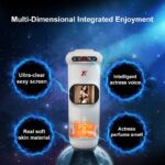 Lovesvibe 9 Vibration 9 Thrusting Automatic Male Masturbator with LCD Display Moan Heating Sex Toys for Men
