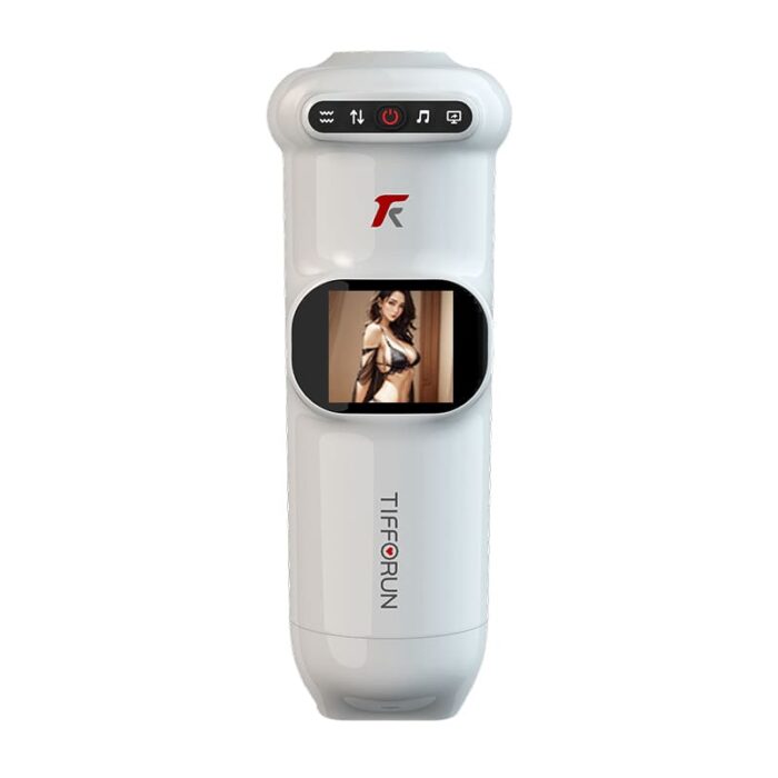 Lovesvibe 9 Vibration 9 Thrusting Automatic Male Masturbator with LCD Display Moan Heating Sex Toys for Men