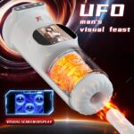 Lovesvibe 9 Vibration 9 Thrusting Automatic Male Masturbator with LCD Display Moan Heating Sex Toys for Men