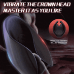 Lovesvibe 9 Vibrations Male Penis Training with LCD Display Automatic Male Masturbator Glans Trainer