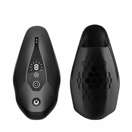 Lovesvibe 9 Vibrations Male Penis Training with LCD Display Automatic Male Masturbator Glans Trainer